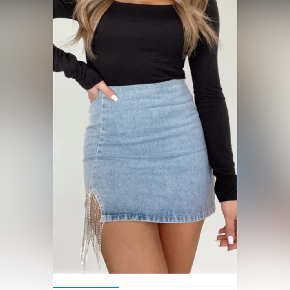 NWT Denim Skirt MED